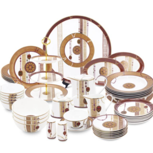 Столовый сервиз "Цветущая степь" на 6 персон, 49 предметов