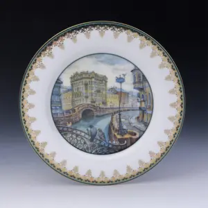 Декоративная тарелка «Чижик-Пыжик»