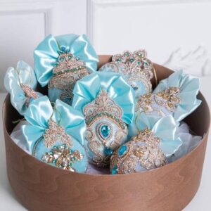 Набор из 7-ми елочных игрушек