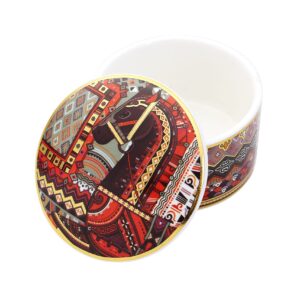 Шкатулка из коллекции "Сивка-Бурка", размер 10х10х6см, материал фарфор