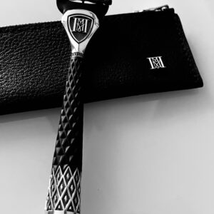 ARGYLE GRAND подарочный бритвенный станок с инициалами владельца из серебра