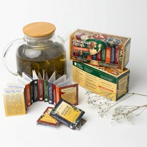 Чай зеленый с жасмином Книжная полка "О красоте"