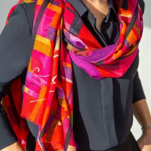 Палантин «Венеция. Фиолетовый»