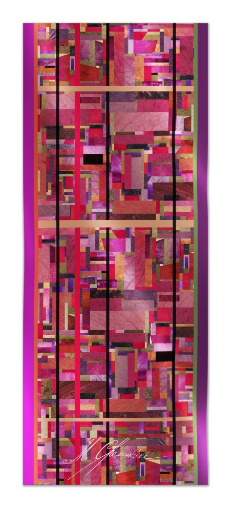 Палантин «Венеция. Фиолетовый» — фото 2