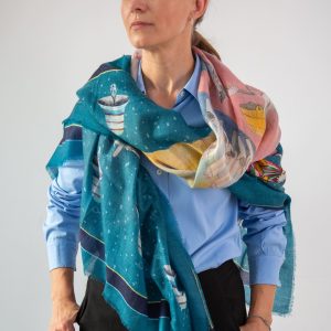 Платок «Матушка Жигонь» 100% кашемир