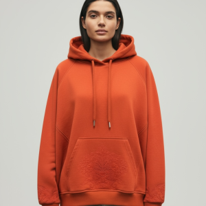 Худи оранжевое «Боярыне»