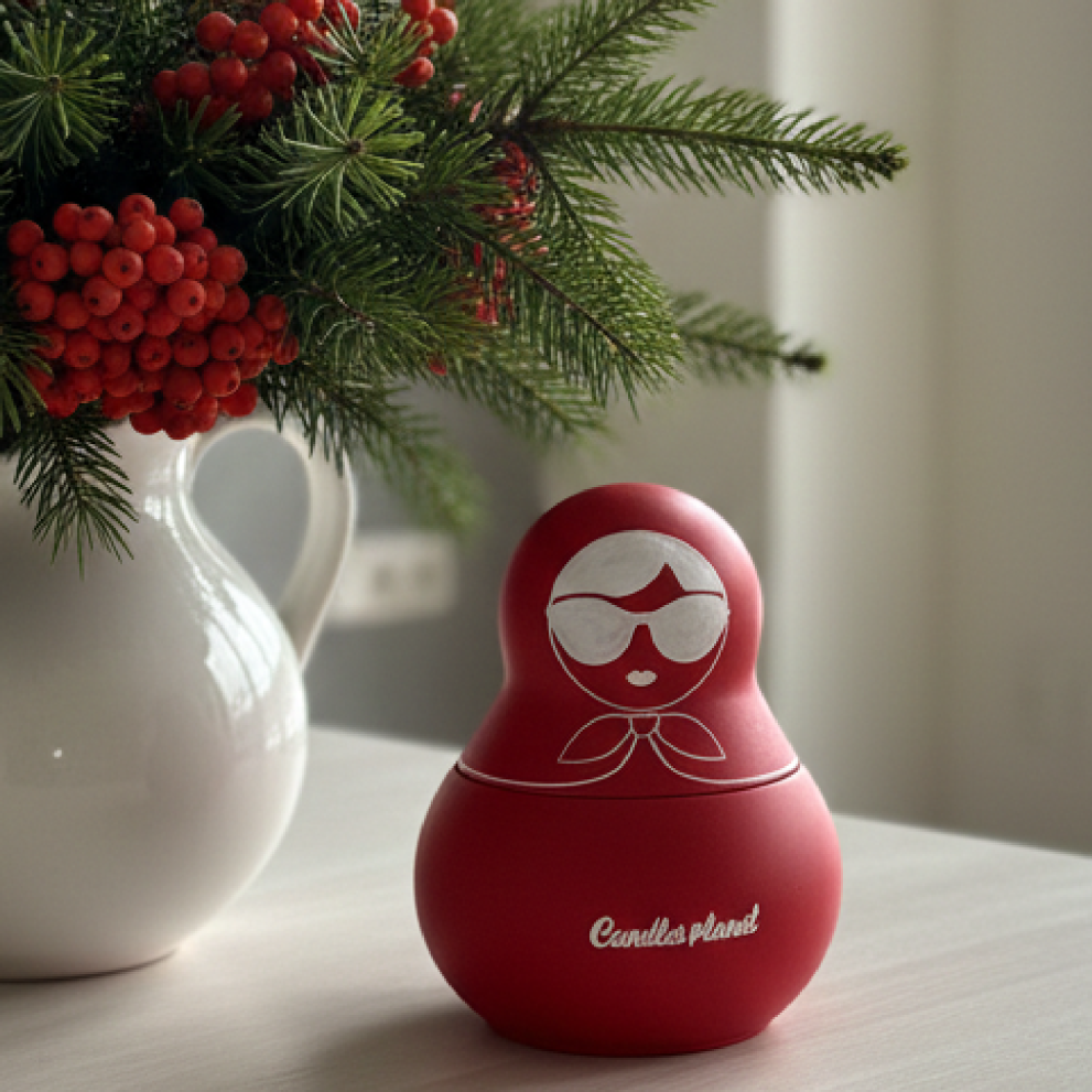 Свеча Матрешка Люся — фото 2