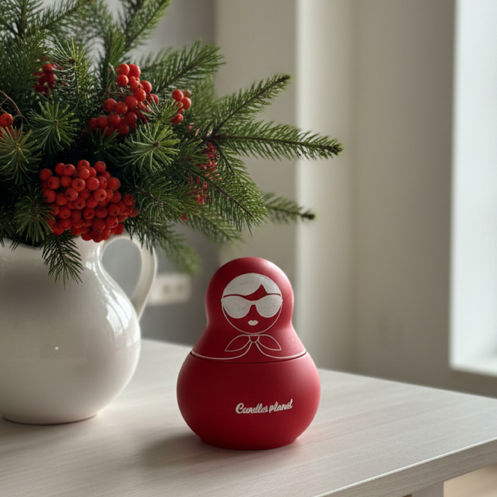 Свеча Матрешка Люся — фото 4