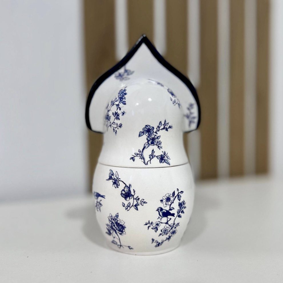 Свеча Матрешка с кокошником — фото 1