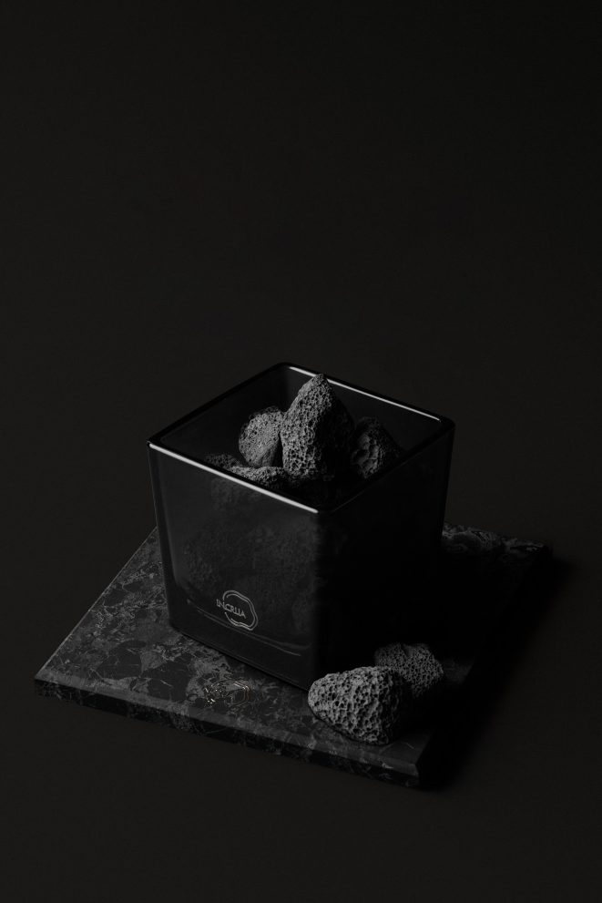 Набор диффузор + плато из шунгита — фото 1