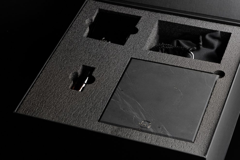 Набор диффузор + плато из шунгита — фото 2