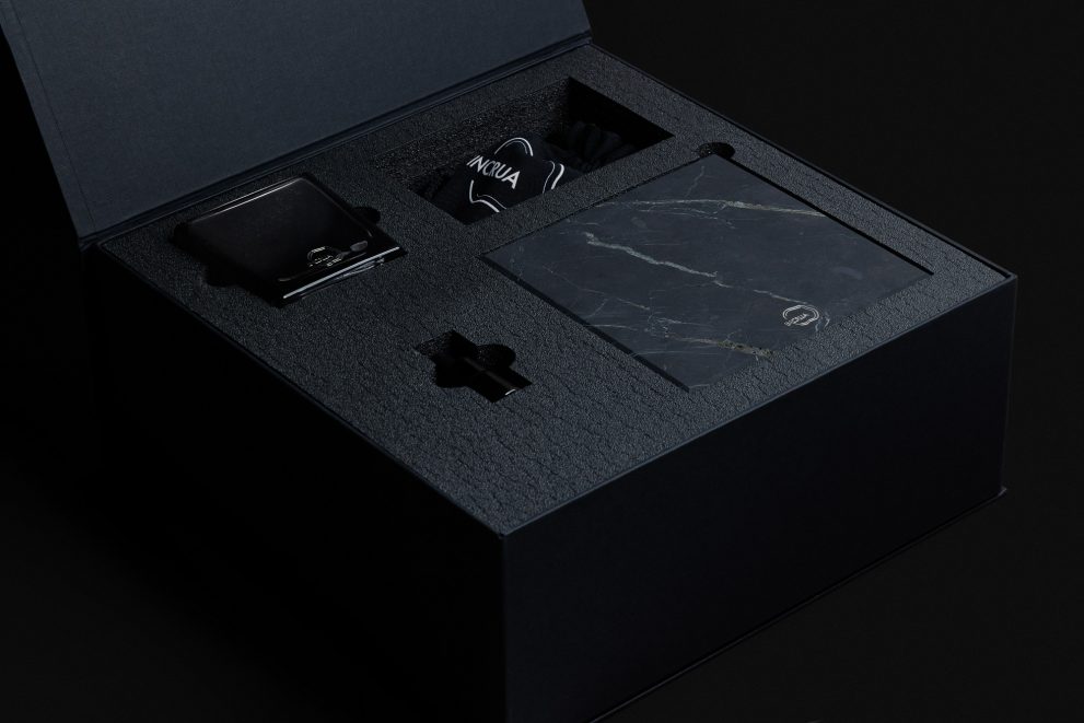 Набор диффузор + плато из шунгита — фото 3