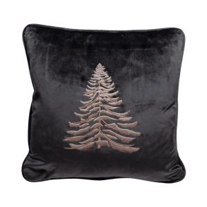 Подушка с вышивкой ЕЛКА