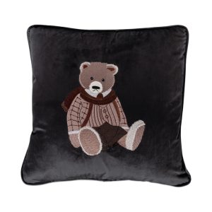 Подушка с вышивкой МИШКА
