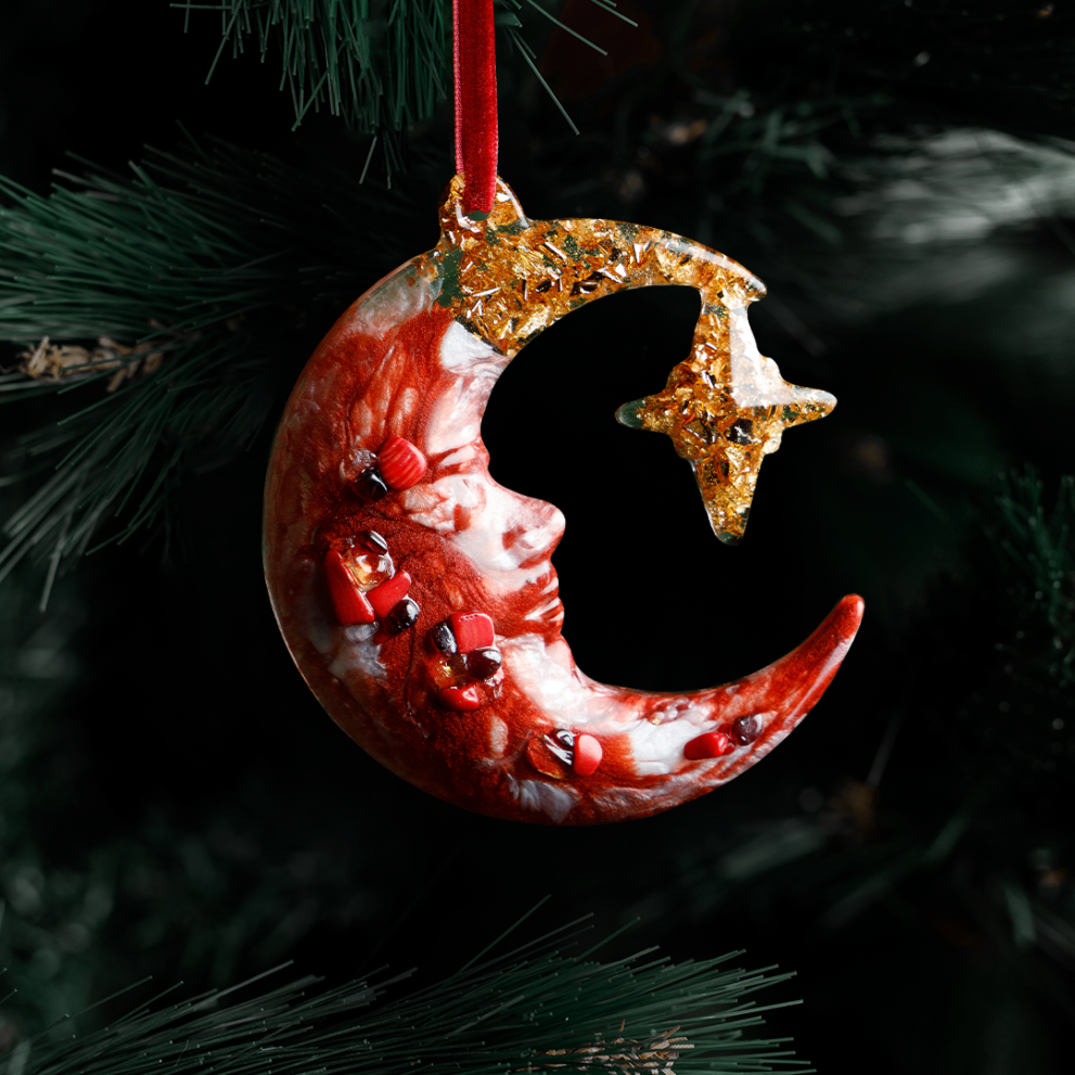 Елочная игрушка Полумесяц — фото 1