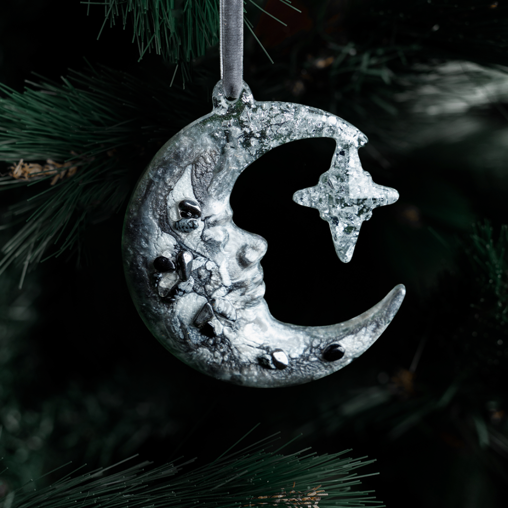Елочная игрушка Полумесяц — фото 2
