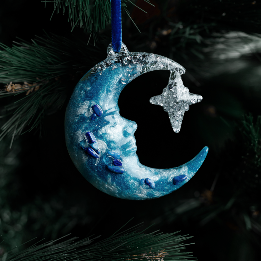 Елочная игрушка Полумесяц — фото 3