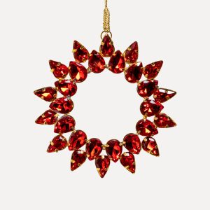 Подвес КОЛЬЦО с кристаллами