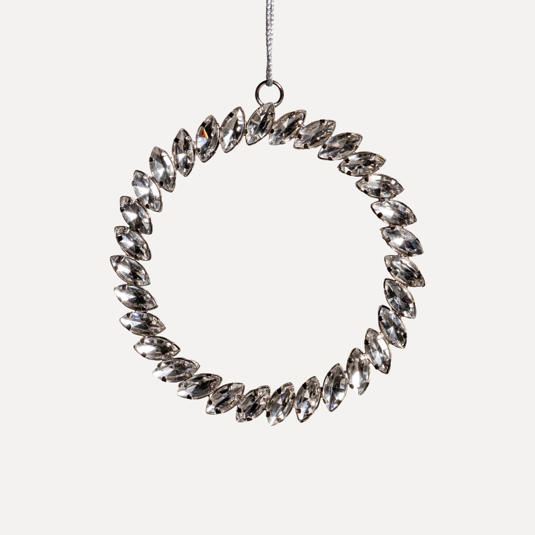 Подвес КОЛЬЦО с кристаллами — фото 1