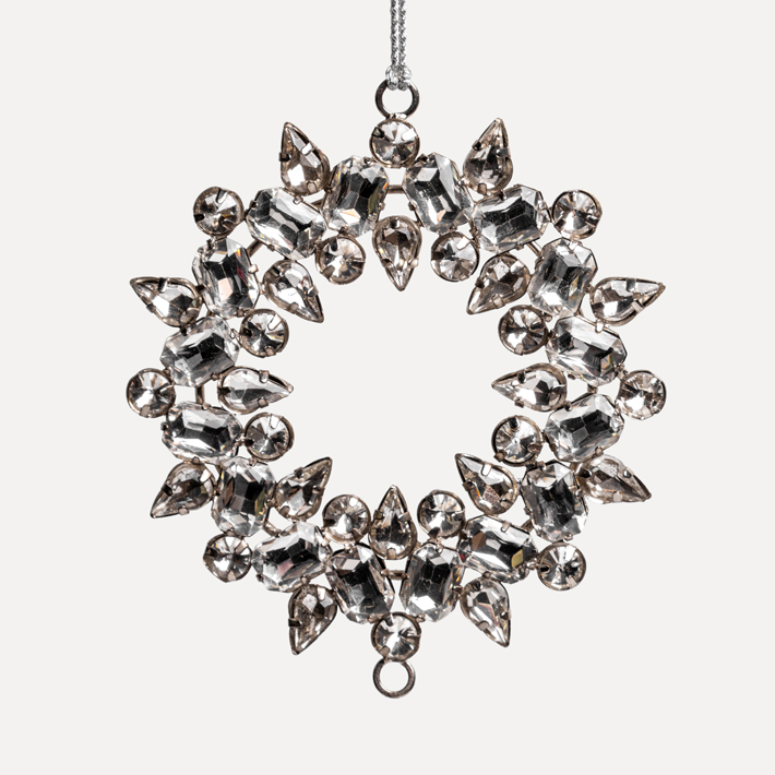 Подвес КОЛЬЦО с кристаллами — фото 1