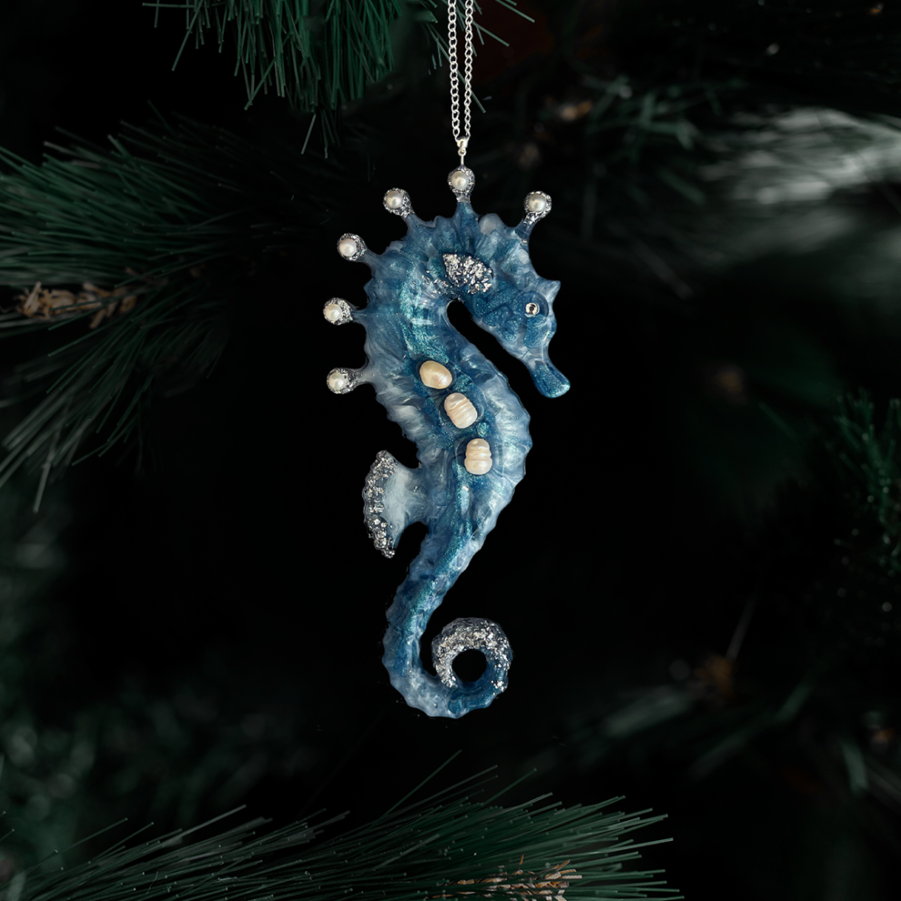 Елочная игрушка Морской конек — фото 1