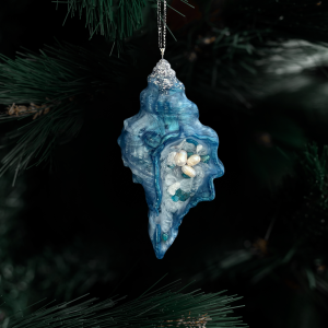 Елочная игрушка Ракушка