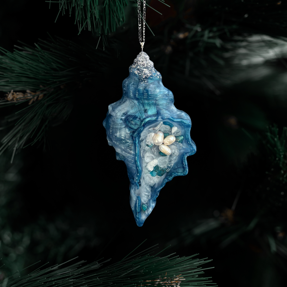 Елочная игрушка Ракушка — фото 1
