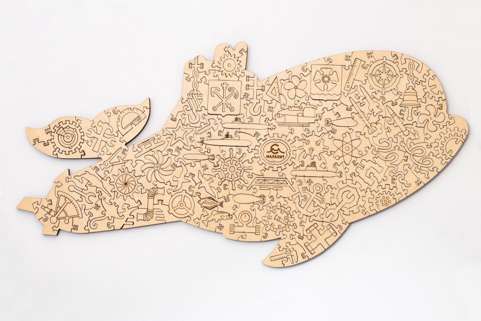 Деревянный пазл «Популярный» 240 деталей — фото 3