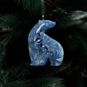 Елочная игрушка Медведь