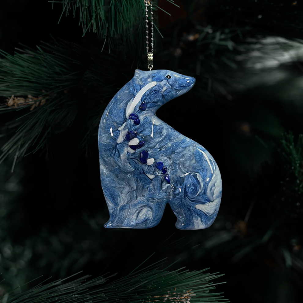 Елочная игрушка Медведь — фото 1