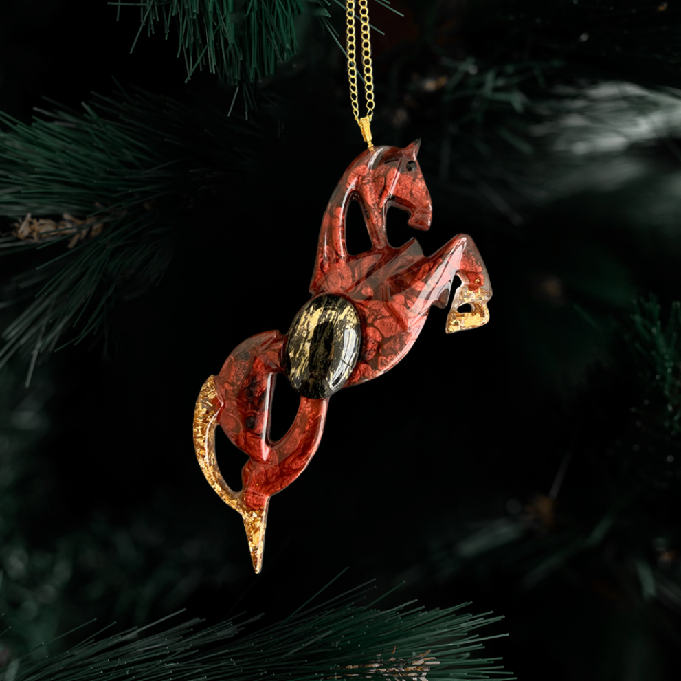Елочная игрушка Лошадь — фото 1