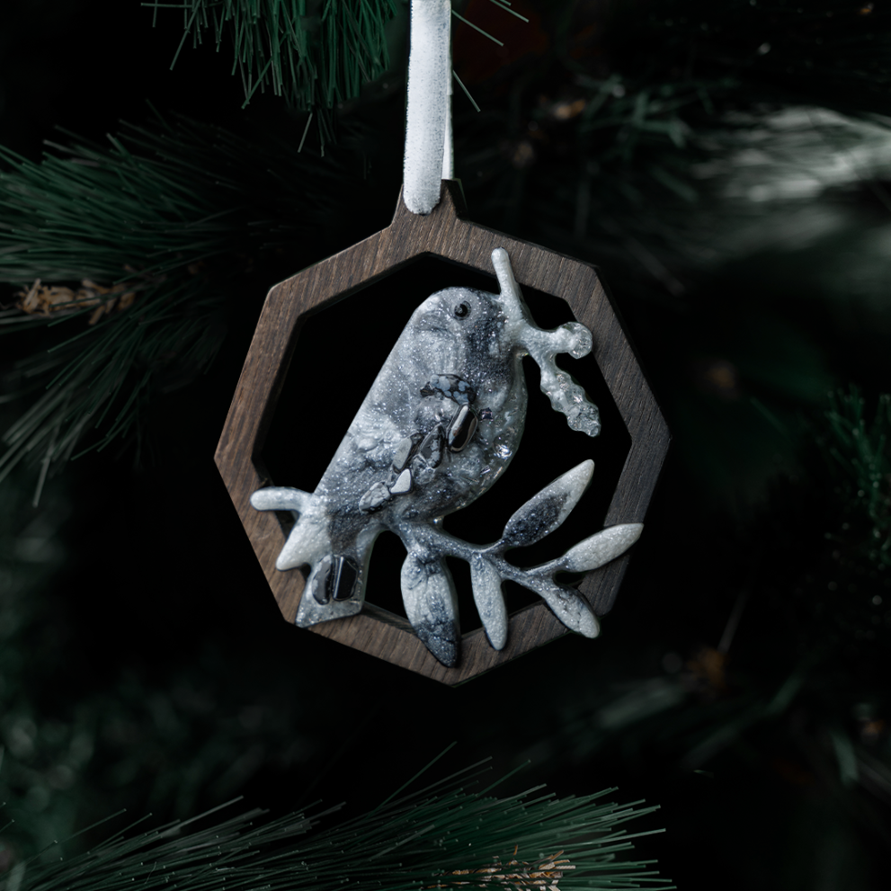 Елочная игрушка Снегирь MW — фото 2