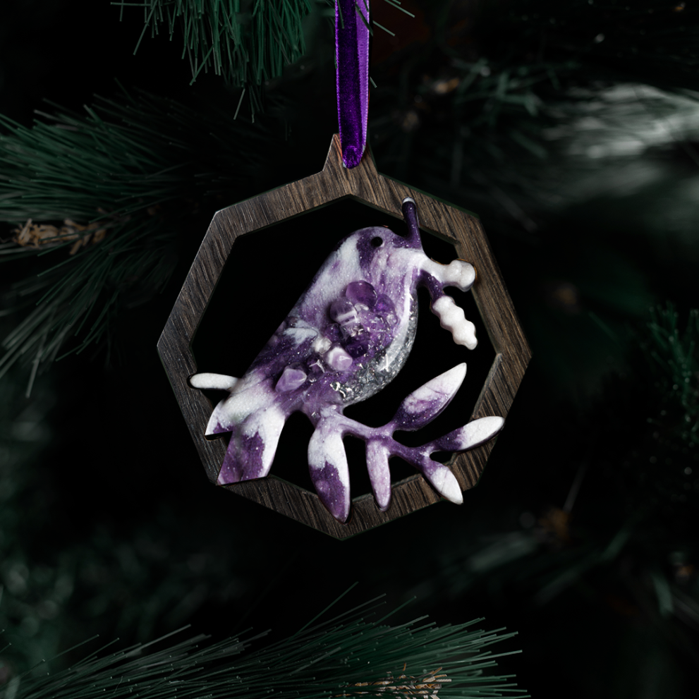 Елочная игрушка Снегирь MW — фото 4