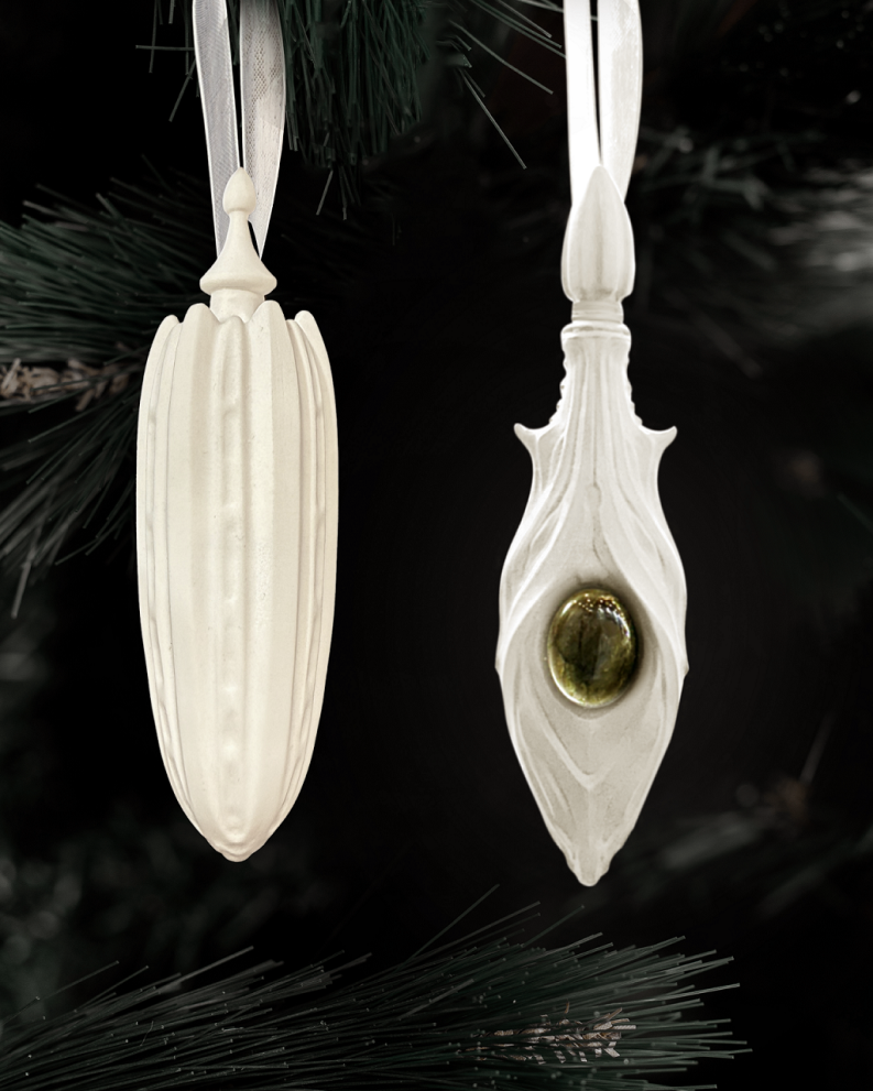 Набор игрушек из фарфора «Ангел и демон» — фото 1