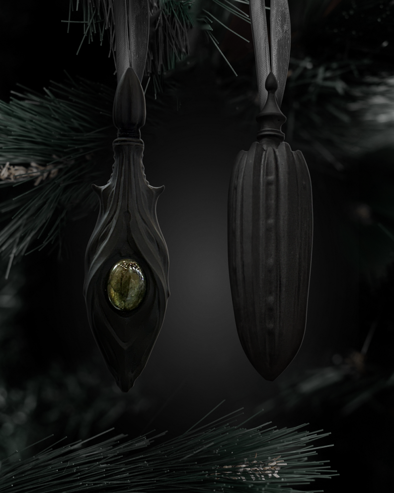 Набор игрушек из фарфора «Ангел и демон» — фото 2