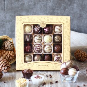 Конфеты "Кедровые "Ассорти" в шоколаде" 265 г «КедроРай»