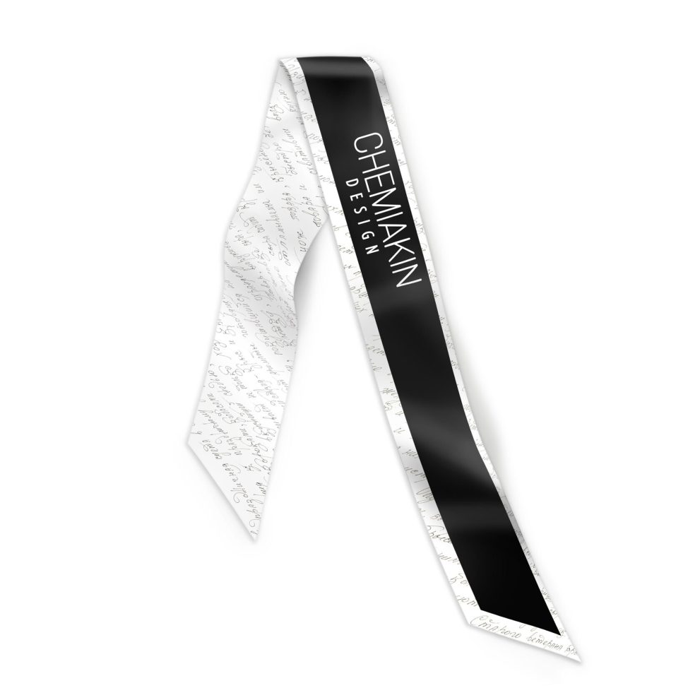 Твилли черно-белый «Балет» — фото 1