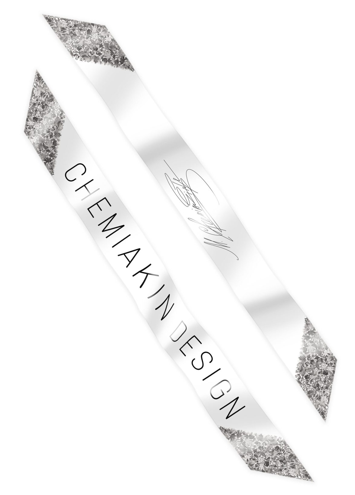 Твилли черно-белый «Симфония цвета» — фото 1