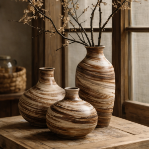 Ваза интерьерная NERIKOMI. Авторская керамика ручной работы