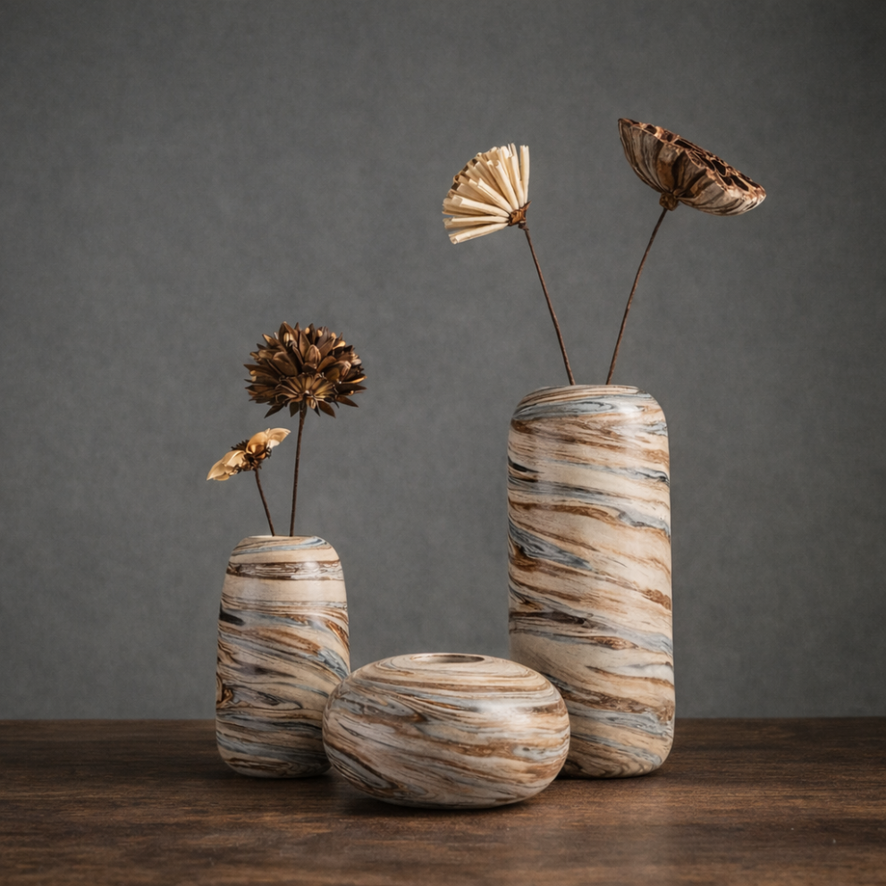 Ваза интерьерная NERIKOMI. Авторская керамика ручной работы — фото 4