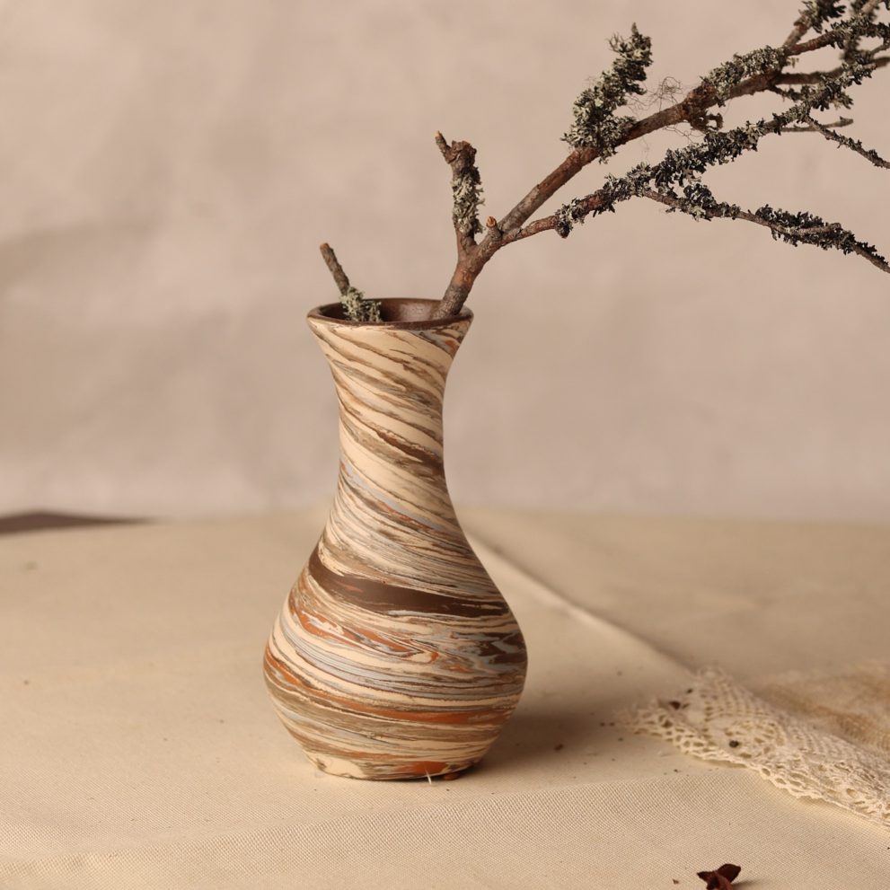 Ваза интерьерная NERIKOMI. Авторская керамика ручной работы — фото 5