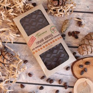 Шоколад горький с морской солью 60 г