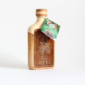 Кедровое масло (берестяная бутылка) 250 мл "КедроРай"