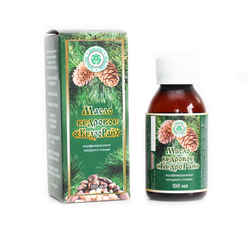 Кедровое масло 100 мл «КедроРай» — фото 1