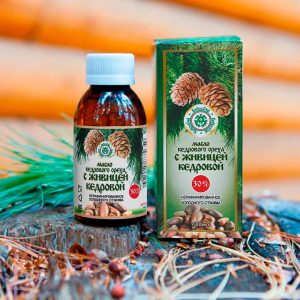 Кедровое масло с живицей 30% 100 мл "КедроРай"