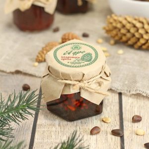 Ядро кедрового ореха в сосновом сиропе 140 гр