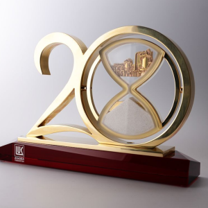 Подарок на юбилей "Песочные часы"