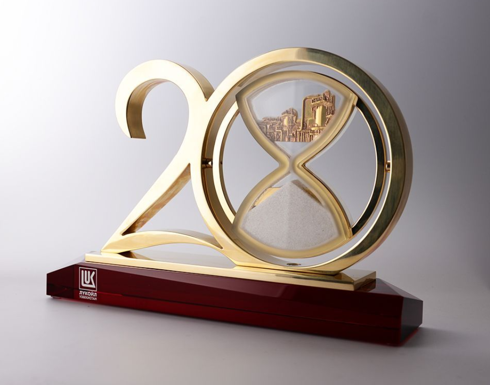 Подарок на юбилей "Песочные часы" — фото 1