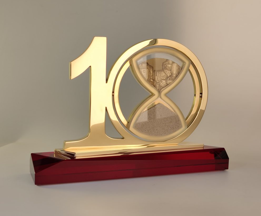 Подарок на юбилей «Песочные часы» — фото 4