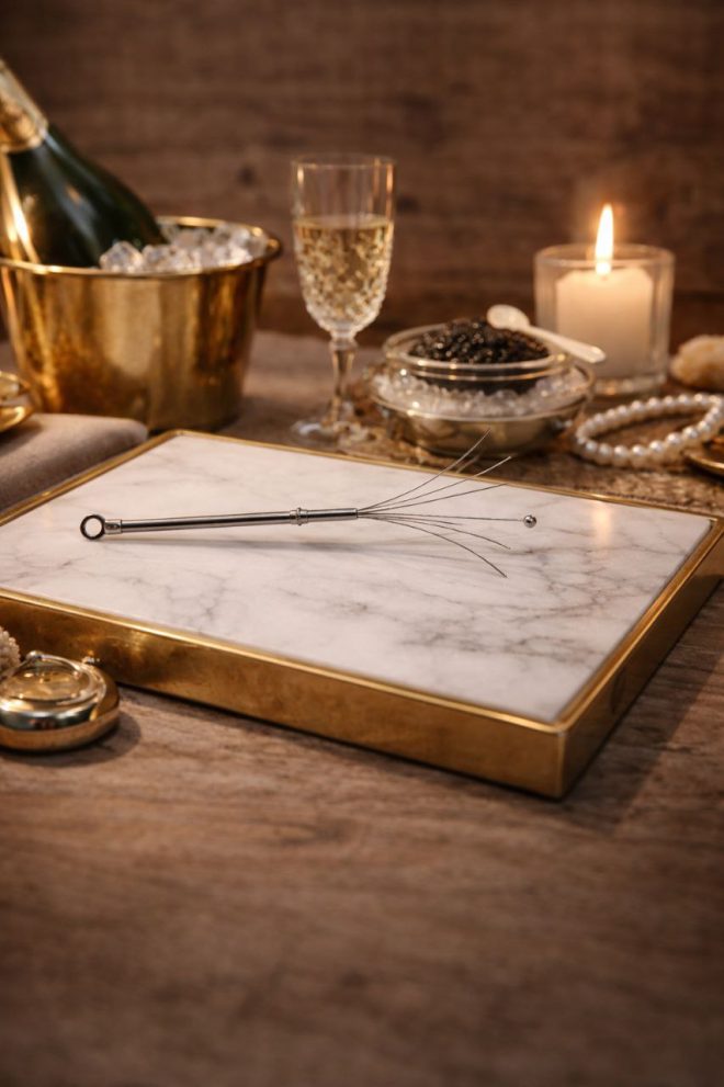 Серебряный Муссуар-венчик для шампанского — фото 1